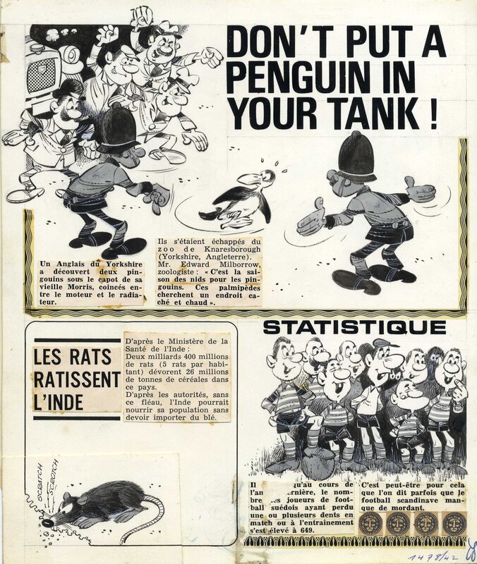 Louis Salvérius, Zigzag - Le Télégraphe - Comic Strip