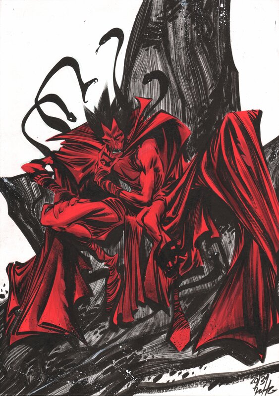 Mephisto par Javier Hernández - Illustration originale