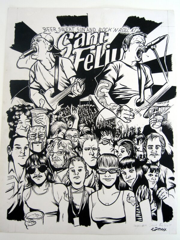 (2005) Tanxxx - Sant Feliu - Illustration originale - Illustration originale
