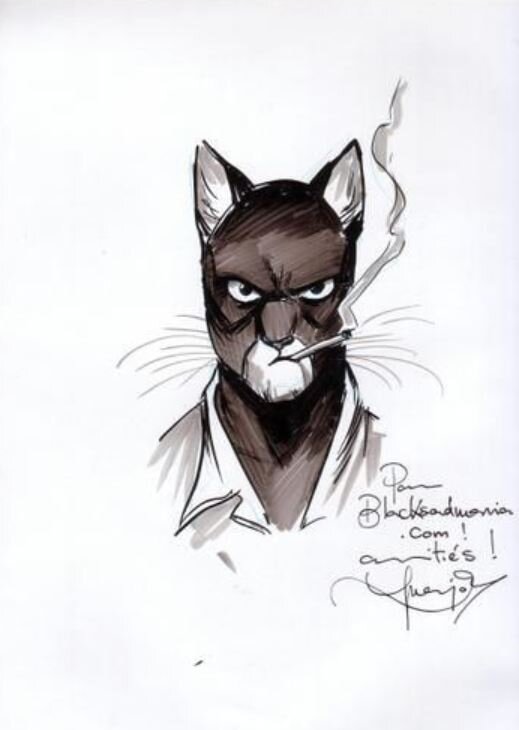 Blacksad par Juanjo Guarnido - Dédicace