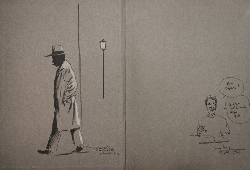 Le faux Soir by Christian Durieux, Denis Lapière - Sketch