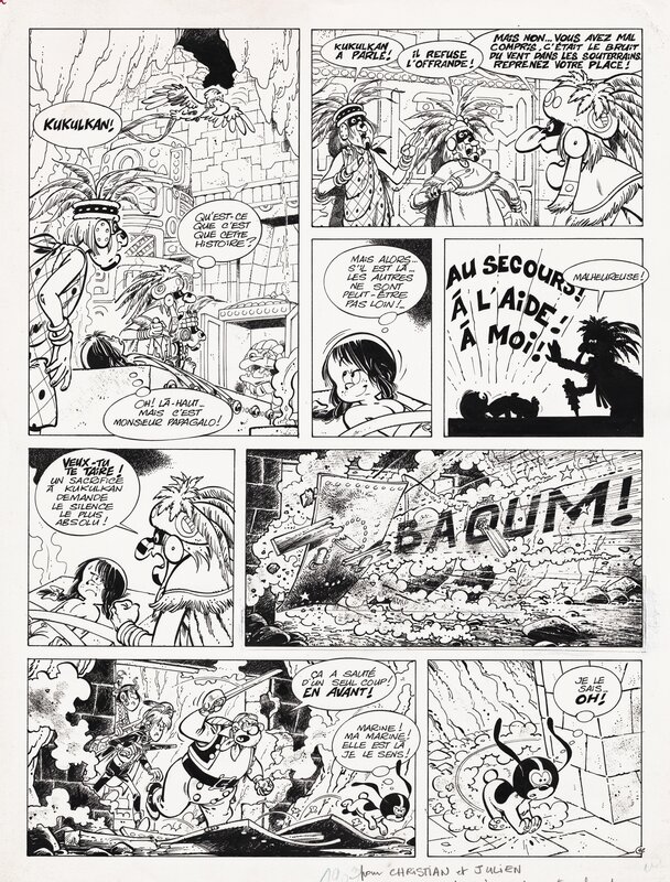 Marine by Pierre Tranchand - Comic Strip
