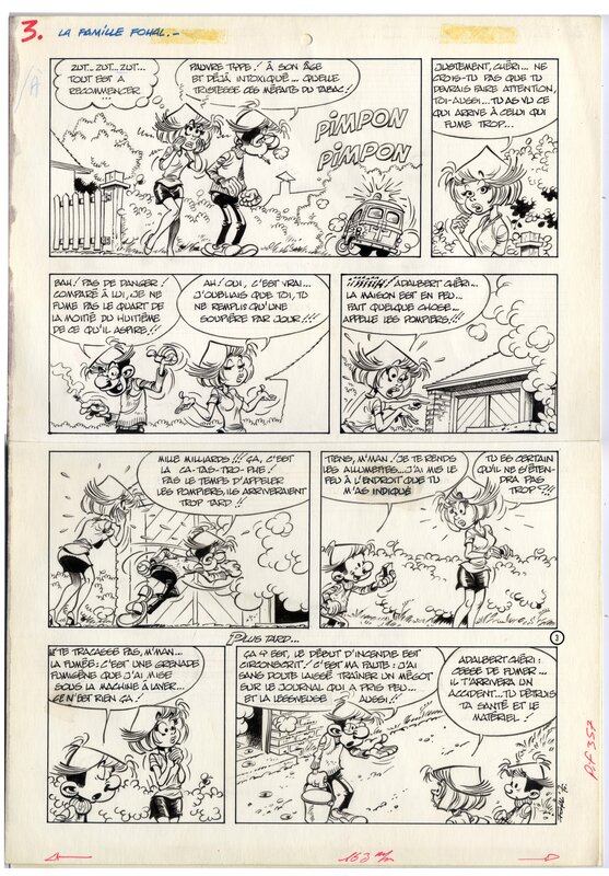 La famille Fohal by Pierre Seron - Comic Strip