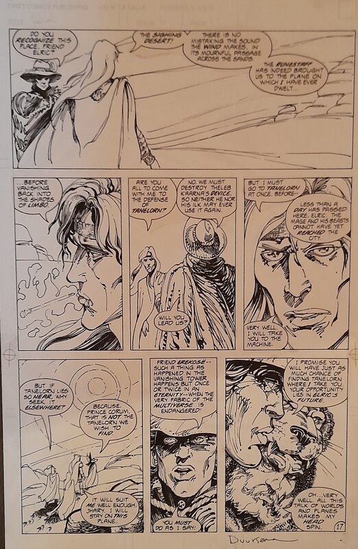 Jan Duursema, Elric the Vanishing Tower - Planche originale