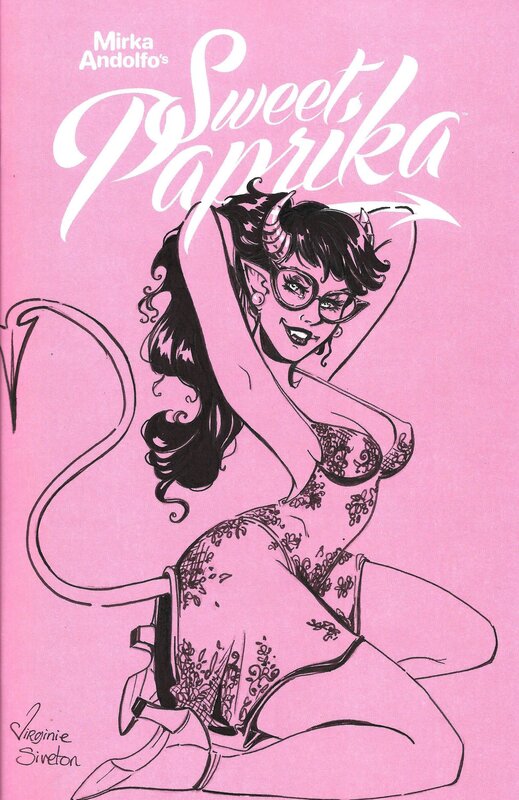 Sweet Paprika by Virginie Siveton - Original Cover