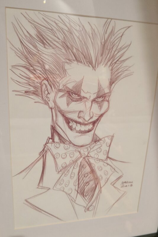 Joker par Enrico Marini - Illustration originale