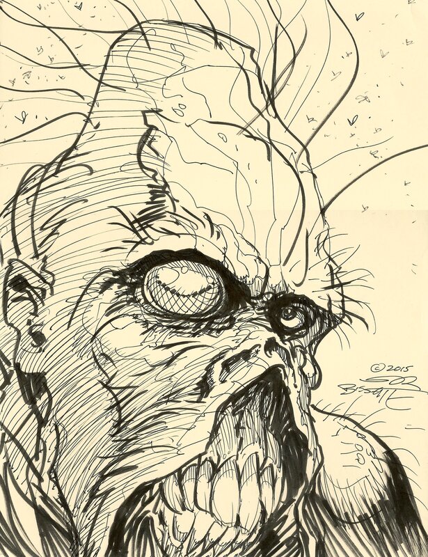 Anton Arcane by Stephen R. Bissette - Original Illustration
