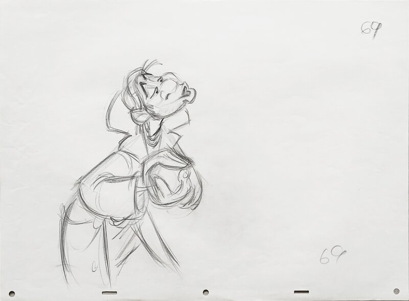 Oliver and Company par Glen Keane - Œuvre originale