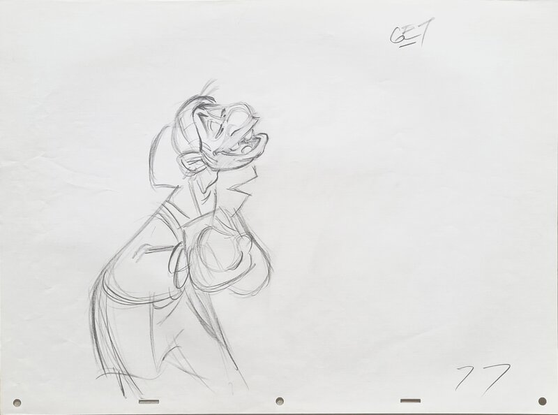 Oliver and Company by Glen Keane - Original art