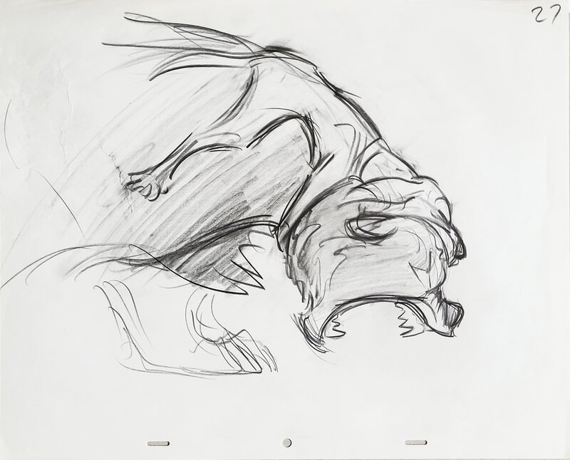 Glen Keane, The Fox and the Hound - Œuvre originale