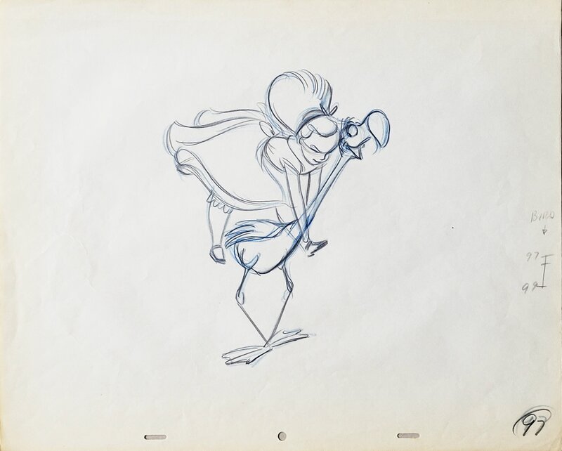 Alice in Wonderland by Milt Kahl - Original art