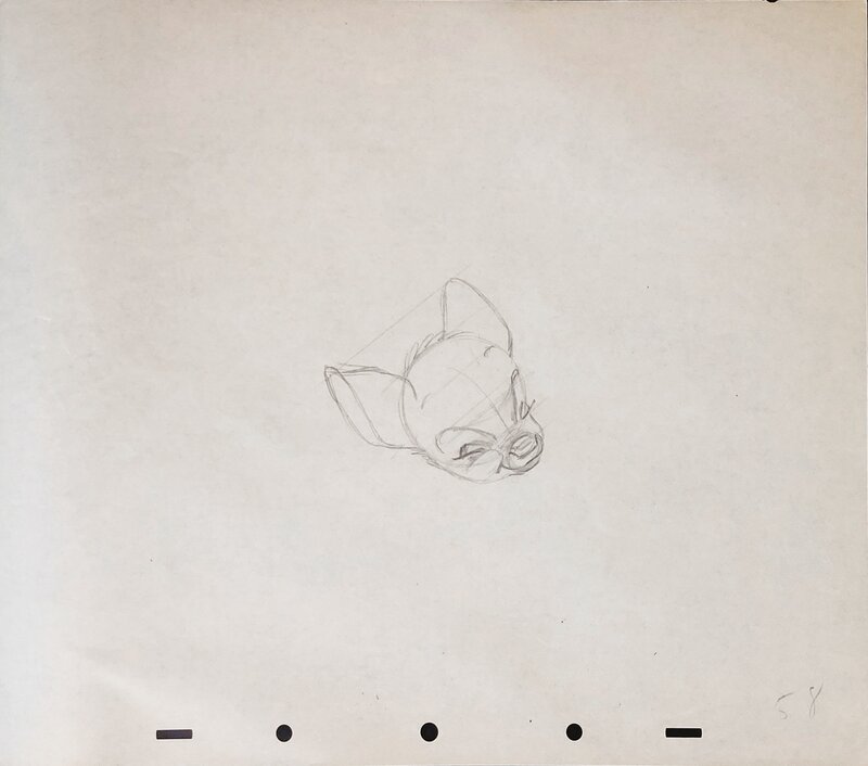 Bambi by Disney Studio's - Original art