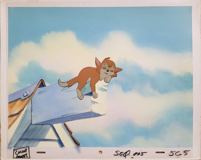 Don Bluth Studio's, Banjo the Woodpile Cat - Œuvre originale