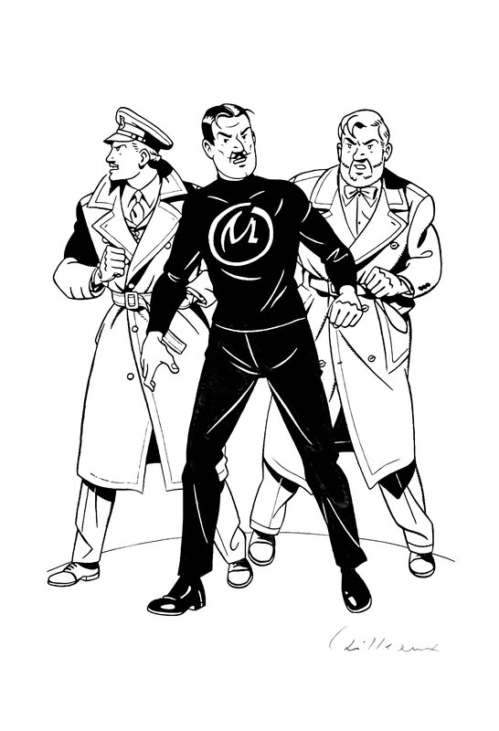 Christian Cailleaux, Blake et Mortimer,  Dans l'Univers du Cri du Moloch - Comic Strip