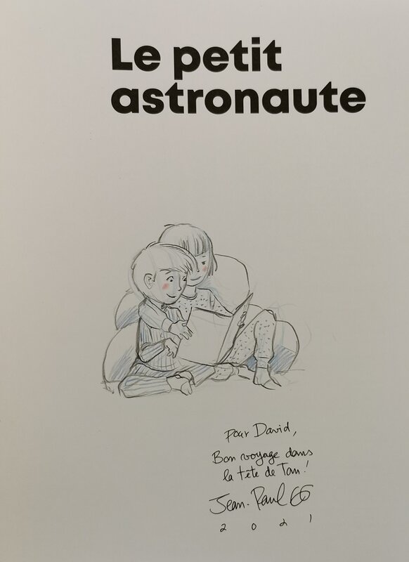 Le petit astronaute by Jean-Paul Eid - Sketch
