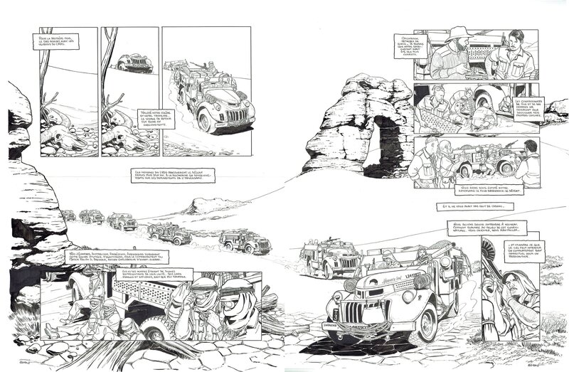 For sale - The Regiment - SAS - T 1 Pages 30 et 31 by Thomas Legrain - Comic Strip