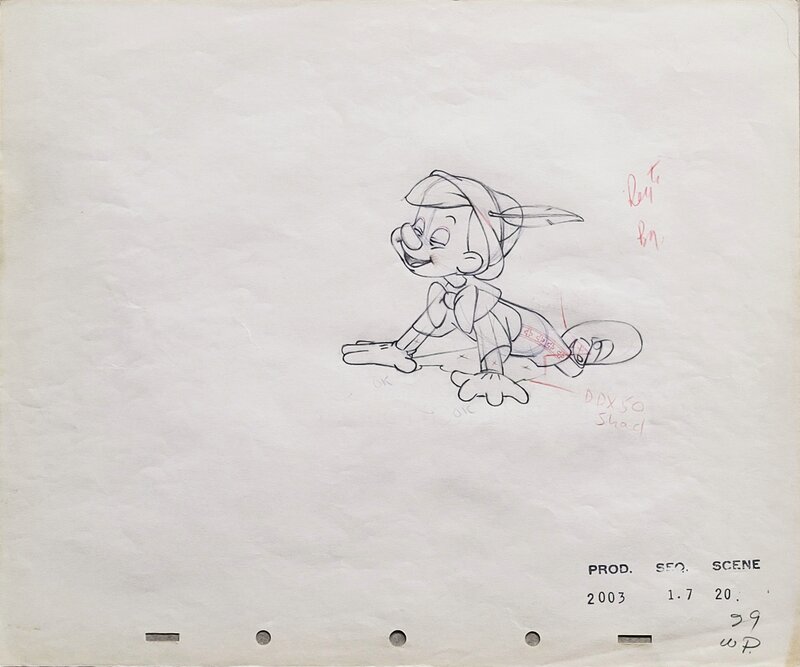 Pinocchio par Disney Studio's - Œuvre originale
