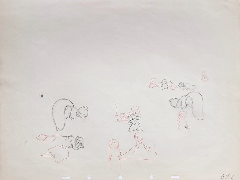 Disney Studio's, Snow White and the Seven Dwarfs - Œuvre originale