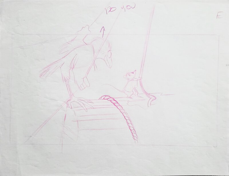 The Secret of NIMH by Don Bluth Studio's - Original art