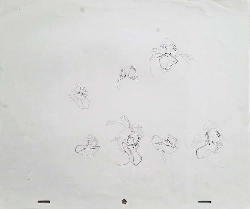 The Secret of NIMH by Don Bluth Studio's - Original art