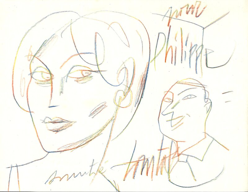 Loustal - Viviane, Simone et les autres (2021) - Sketch