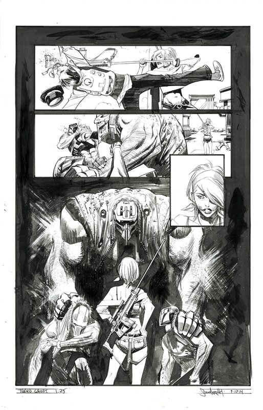 Sean Murphy, Tokyo Ghost - Issue 1 Pg. 25 - Comic Strip
