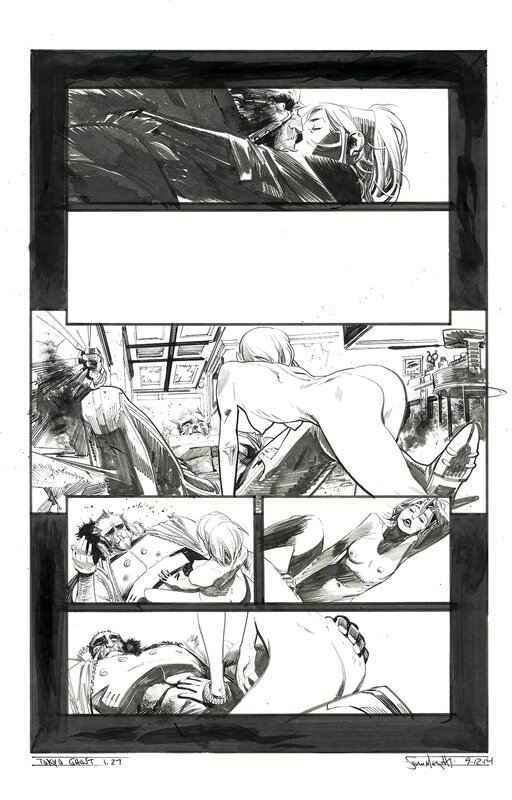 Sean Murphy, Tokyo Ghost - Issue 1 Pg. 27 - Comic Strip