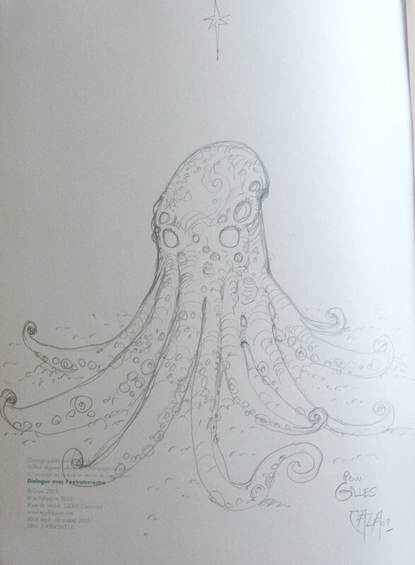 Cthulhu by Caza - Sketch