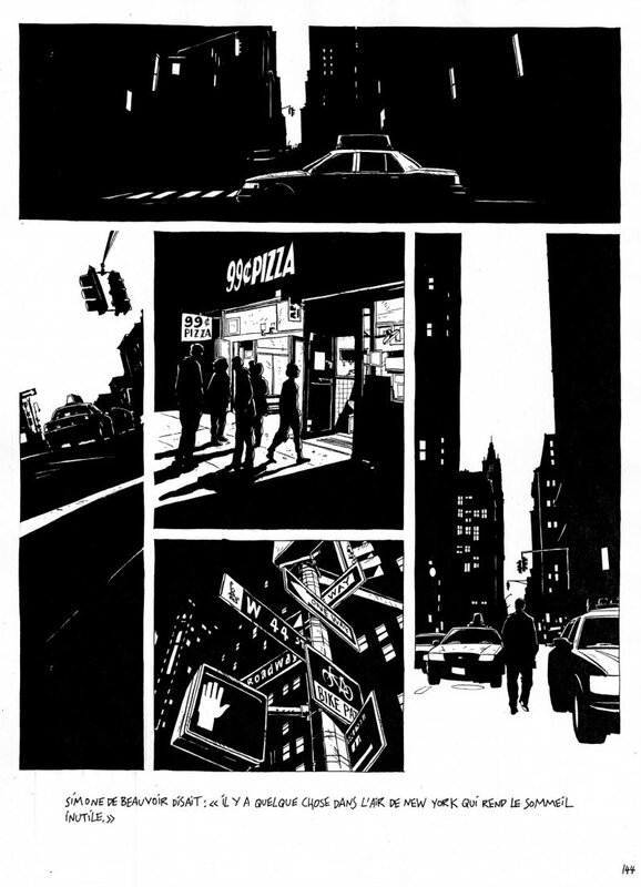 2020 - Yellow Cab * par Christophe Chabouté, Benoit Cohen - Planche originale