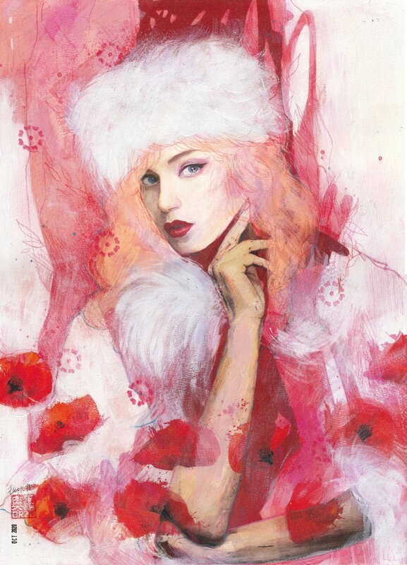 Cinderella by Zu Orzu - Original Illustration