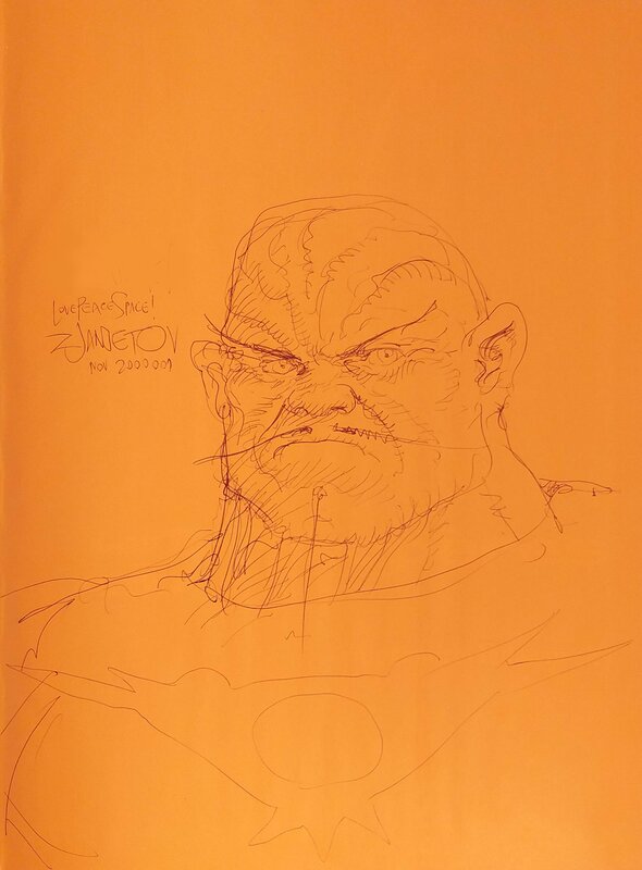 Technoperes by Zoran Janjetov - Sketch