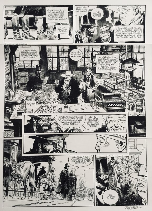 Undertaker- Tome 6 par Ralph Meyer, Xavier Dorison - Planche originale