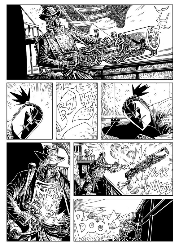 Toshiro - page 16 par Janusz Pawlak - Planche originale