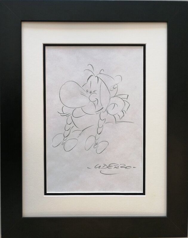 Albert Uderzo, Obélix - Mouscron 2001 - - Sketch
