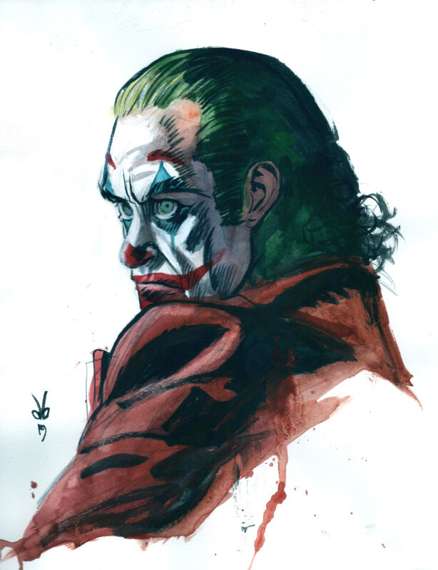 Joker par Dan Brereton - Illustration originale