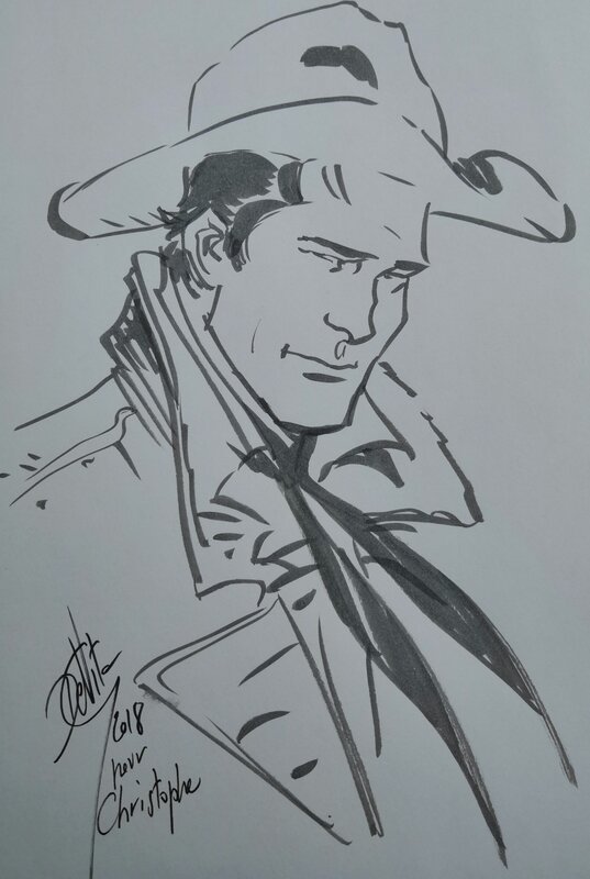 Tex by Giulio De Vita - Sketch