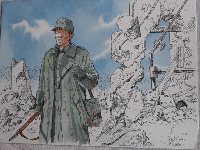 Soldat allemand by Philippe Jarbinet - Comic Strip