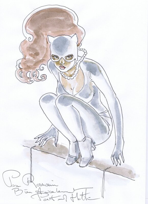 Catwoman par Hitte - Sketch
