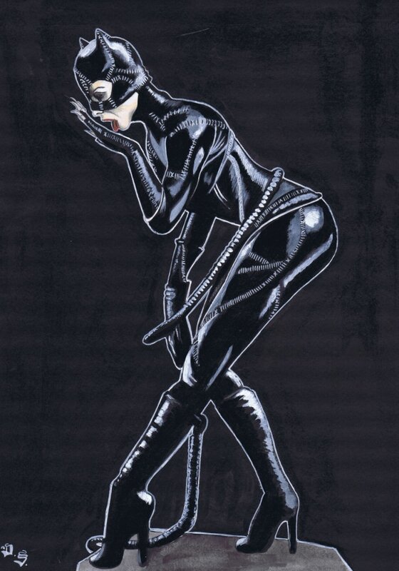 Catwoman par Septiembre - Illustration originale