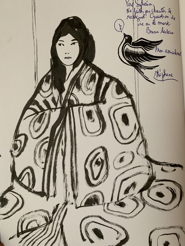 Benjamin Bachelier, Dedicace « Le clan des Otori » - Sketch