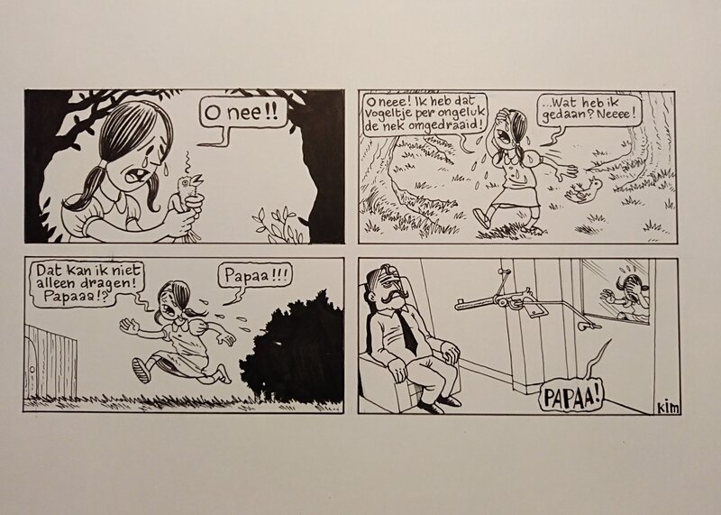 Kim Duchateau, Aldegonne voelt zich schuldig - Comic Strip