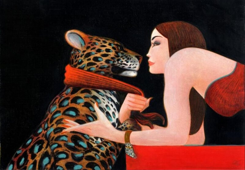2010 - Cartier by Lorenzo Mattotti - Original Illustration