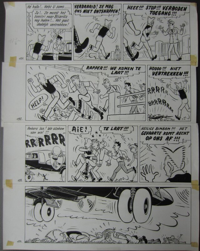 Pom, Piet Pienter en Bert Bibber - Comic Strip