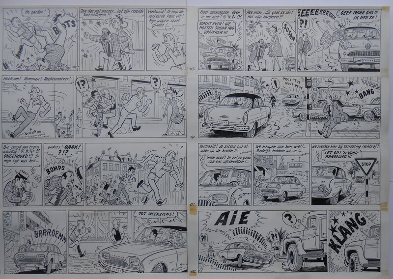 Pom, Piet Pienter en Bert Bibber - Comic Strip