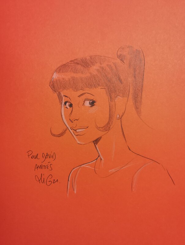 Mig, Un petit livre oublié sur un banc 1 - Sketch