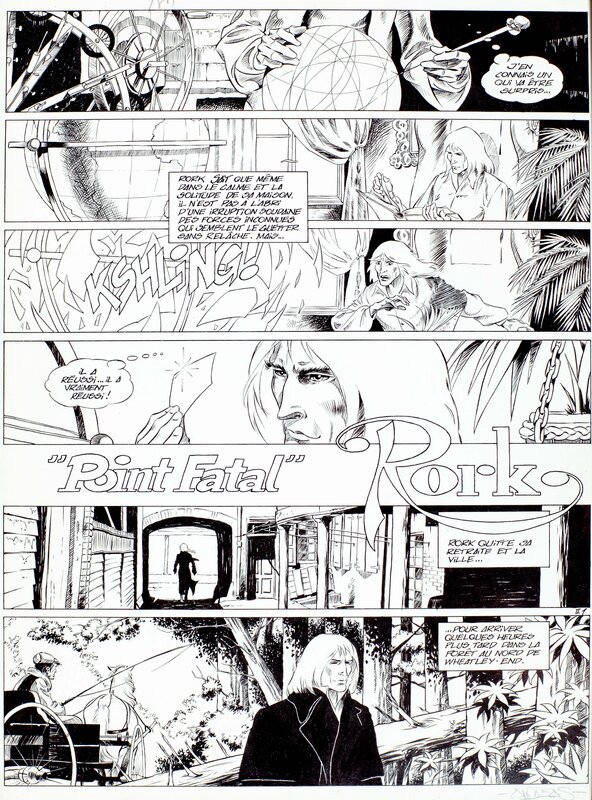 Andreas, Rork 1 - planche II.1 - Comic Strip