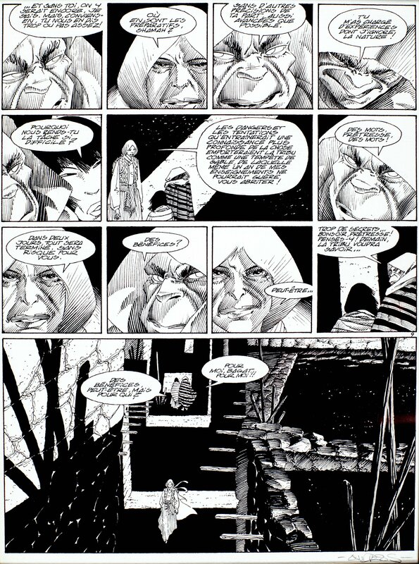 Rork 4 - planche 9 by Andreas - Comic Strip