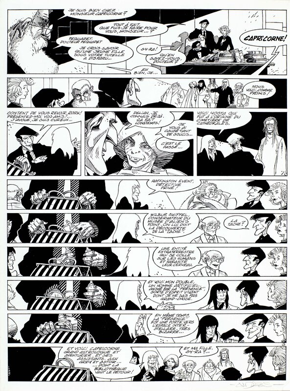 Rork 7 - planche 3 par Andreas - Planche originale