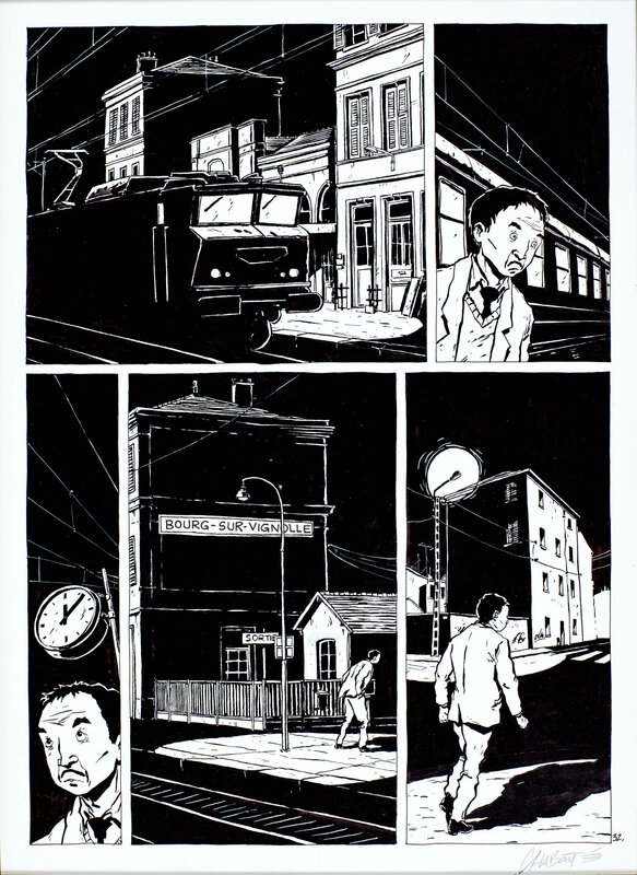 Christophe Chabouté, Pleine Lune - Planche 32 - Comic Strip