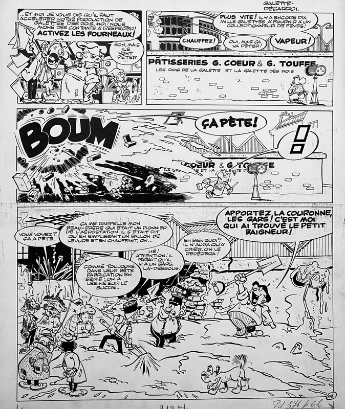 Greg, Achille Talon - Galette. Désarroi. - Comic Strip